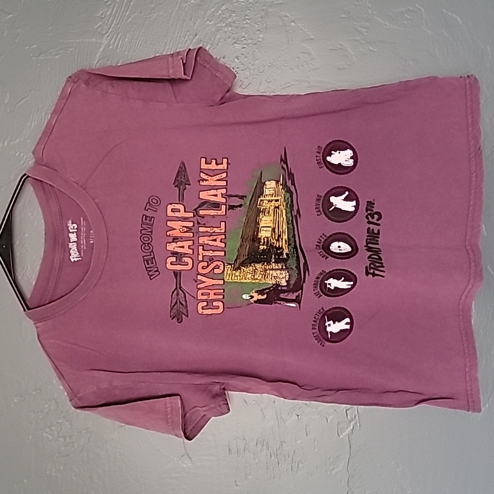 Camp Crystal Lake T-Shirt EUC